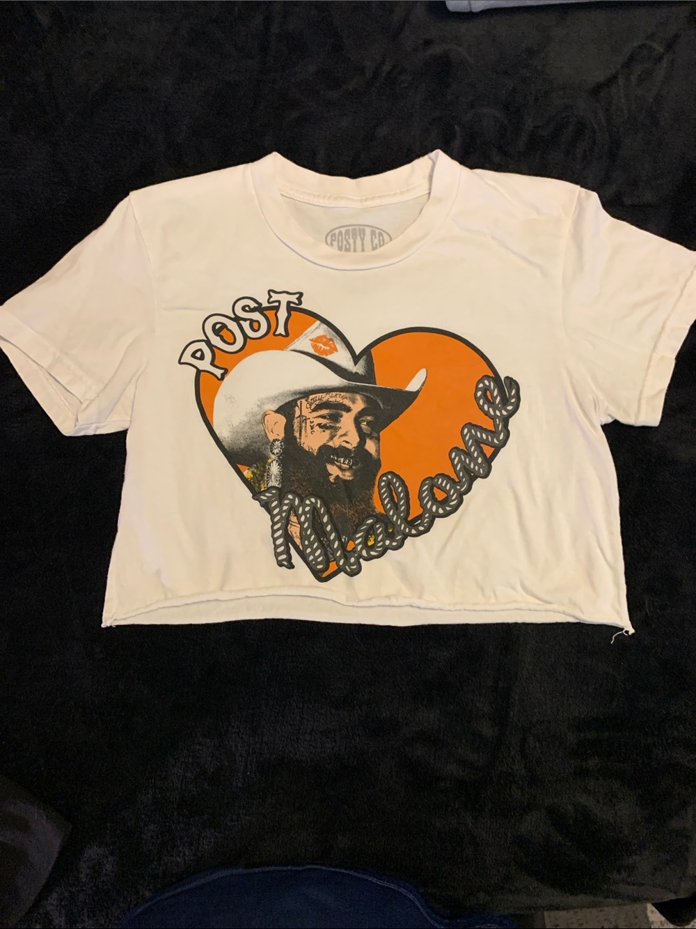 Women’sPost Malone crop Graphic Tee